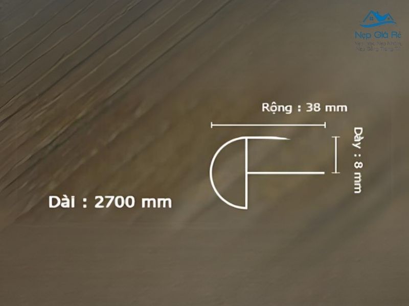 Thông Số Kỹ Thuật Của Nẹp Nhựa Cầu Thang Ckt018