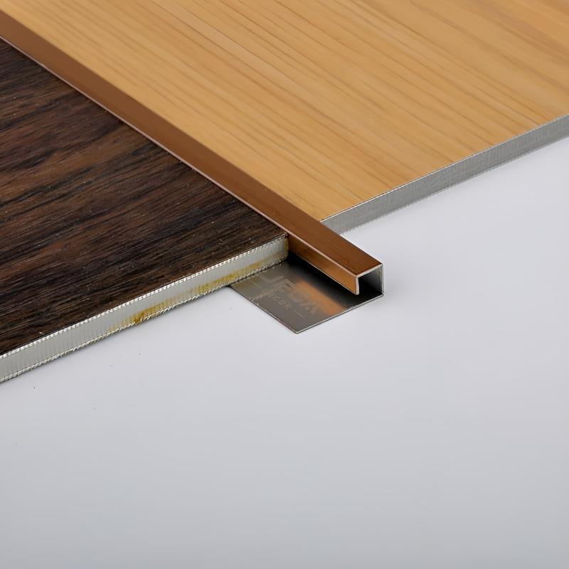 Nẹp có thể được sử dụng để tạo thành các chỉ phân cách trên sàn nhà