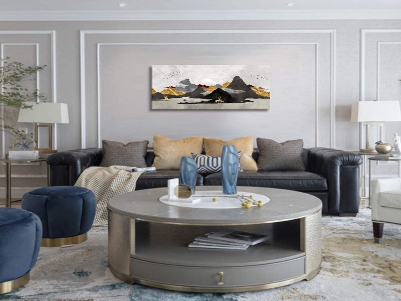 Những Mẫu Ô Trang Trí Tường Phòng Khách Đẹp Sang Trọng