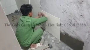 Hướng dẫn cách ốp gạch tường nhà vệ sinh hoặc nhà tắm