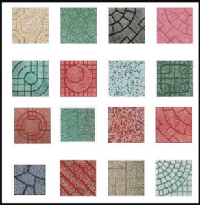Gạch lát vỉa hè Terrazzo