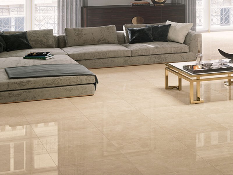 Mẫu Gạch lát nền màu kem đẹp giá rẻ phong cách