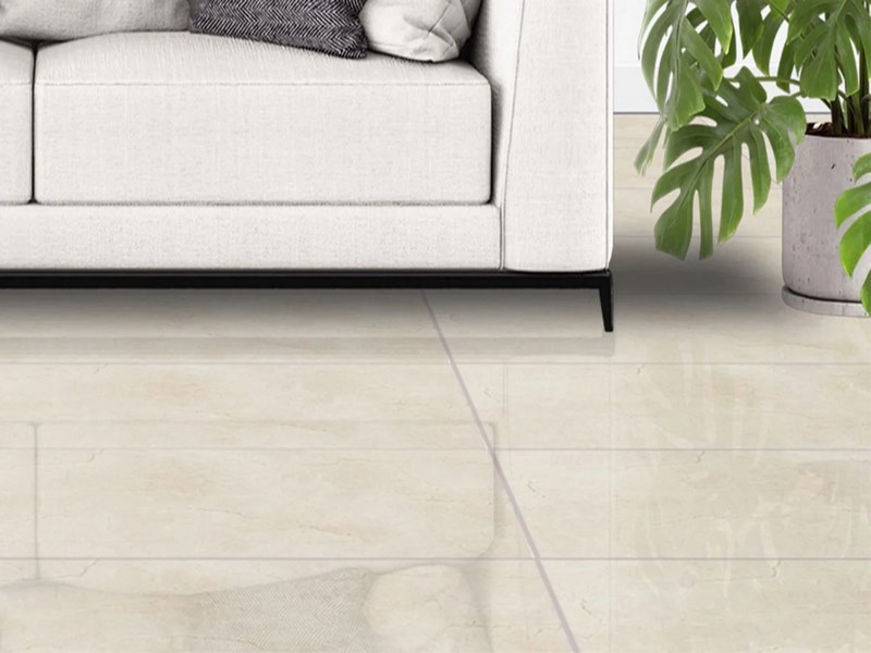 Mẫu Gạch lát nền màu kem đẹp giá rẻ phong cách