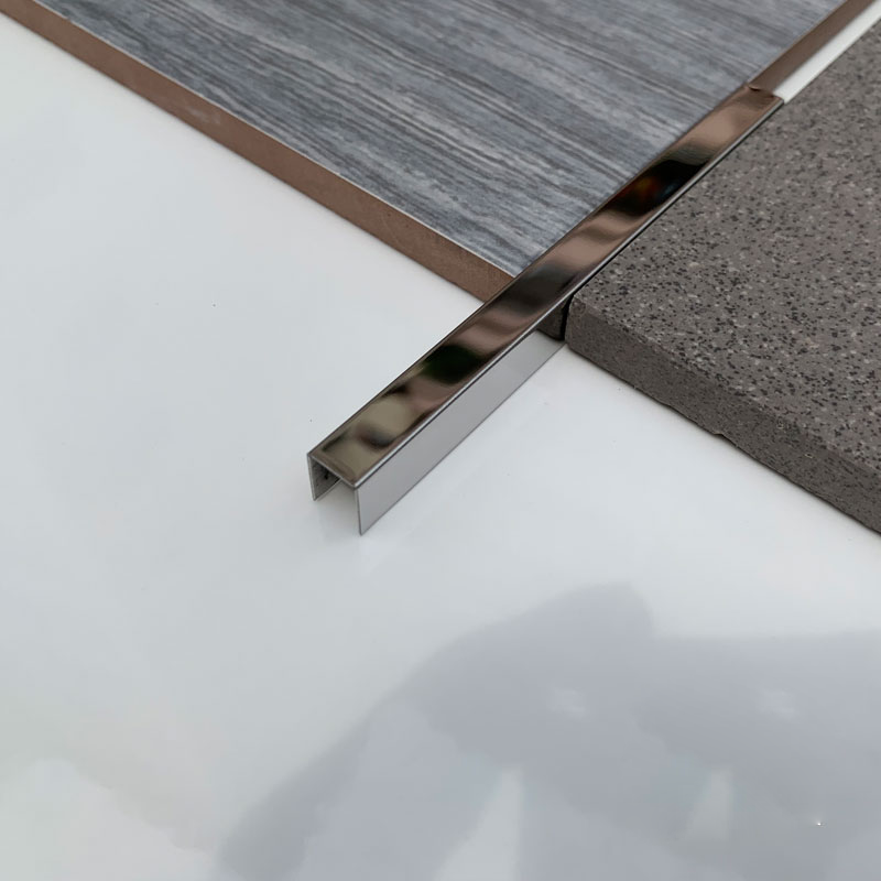 nẹp inox chữ U bạc bóng 