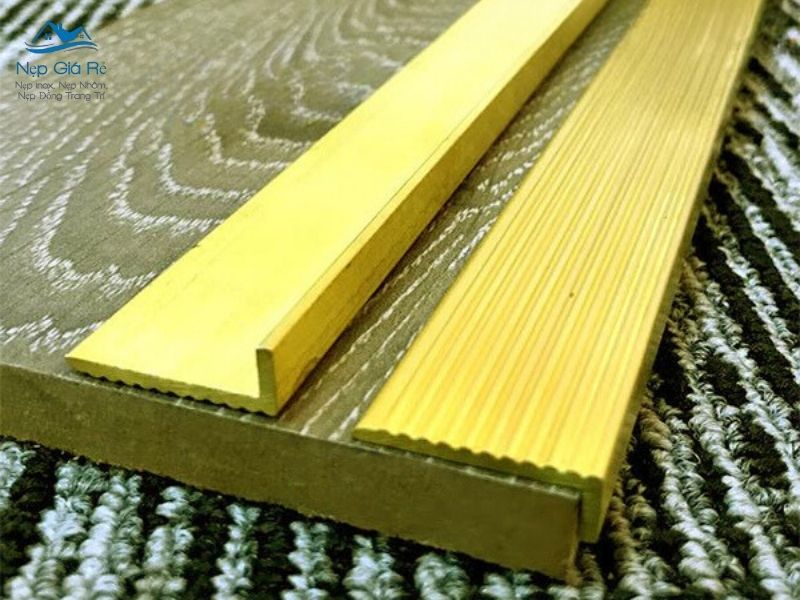 Nẹp Đồng L35 Gân Giá Rẻ