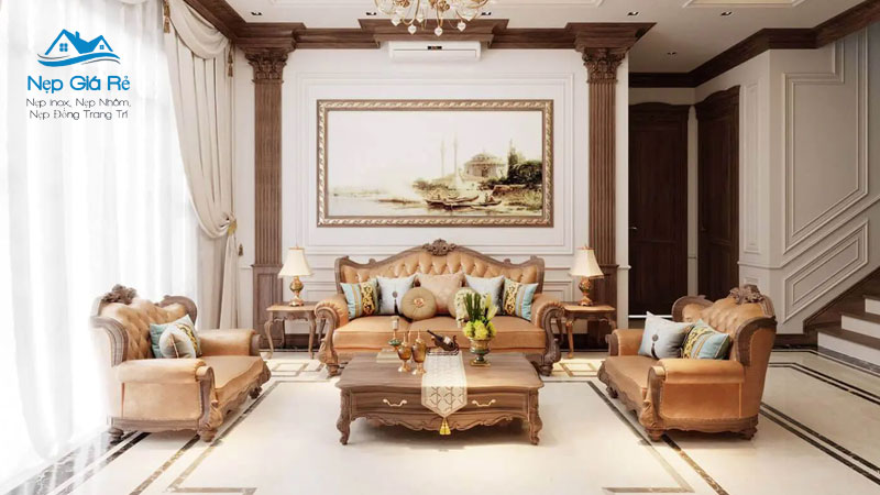 Trang-tri-phong-khach-tan-co-dien-sang-trong-hien-dai-nepgiare